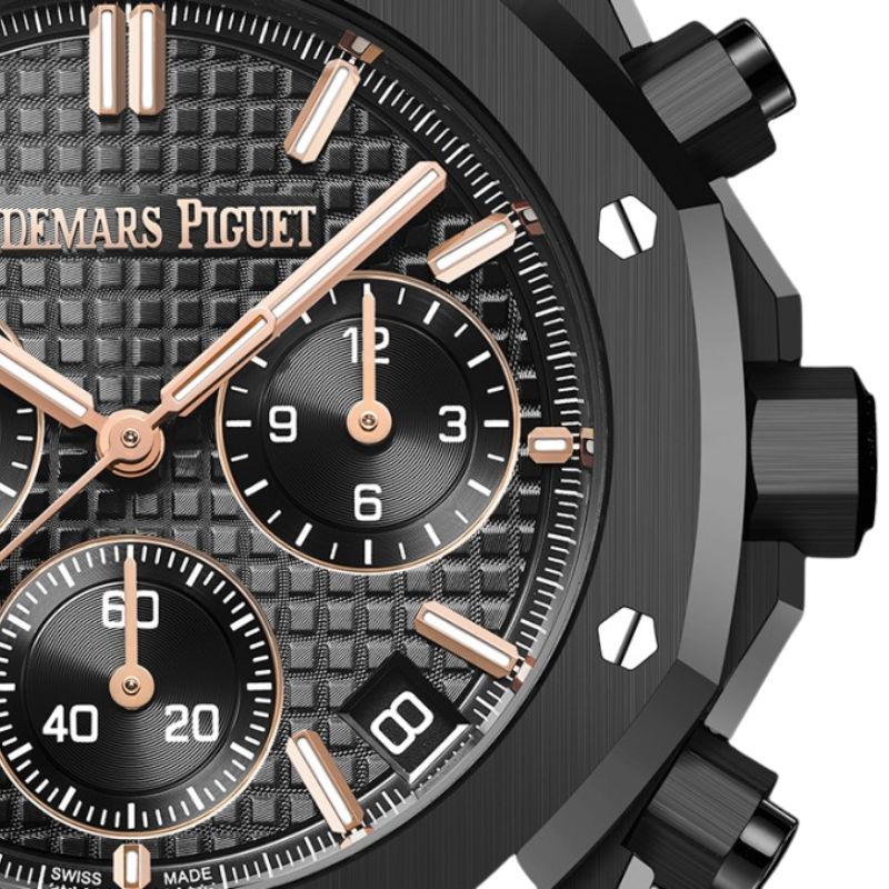 Audemars Piguet Royal Oak Black Self Winding Chronograph