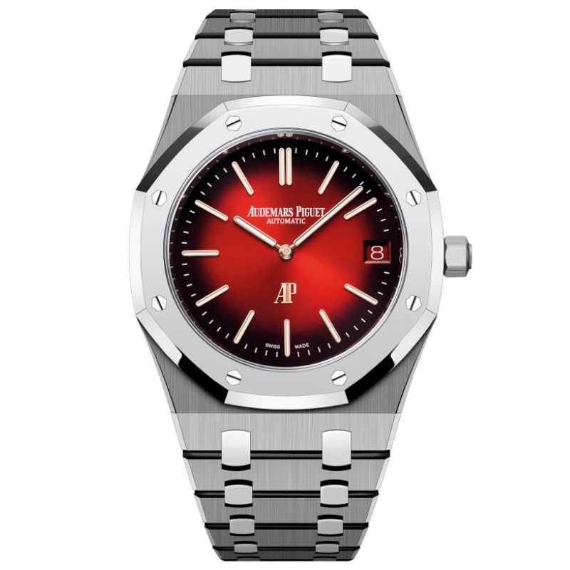 Audemars Piguet ROYAL OAK “JUMBO” EXTRA-THIN Smoked Burgundy Dial 39mm