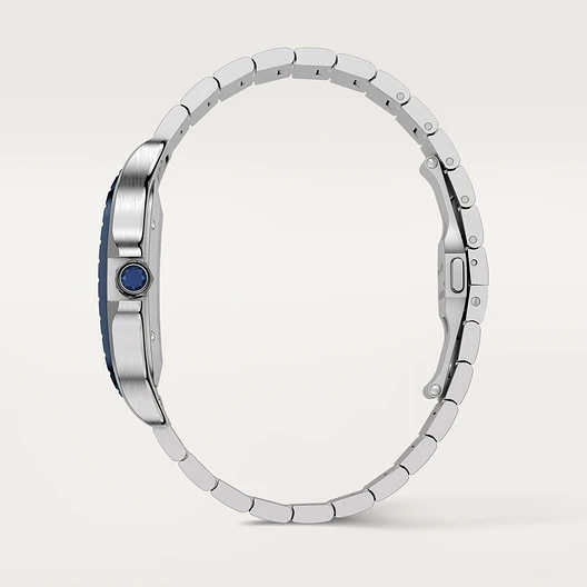 Cartier SANTOS Blue PVD Bezel 39.8mm