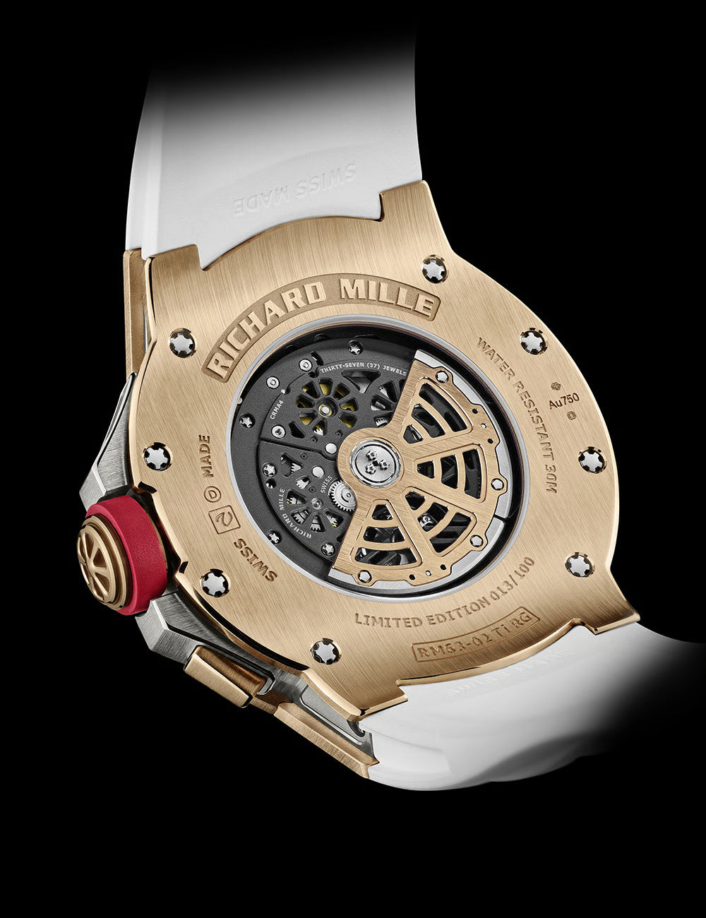 Richard Mille RM 63-02 Automatic Winding Worldtimer 