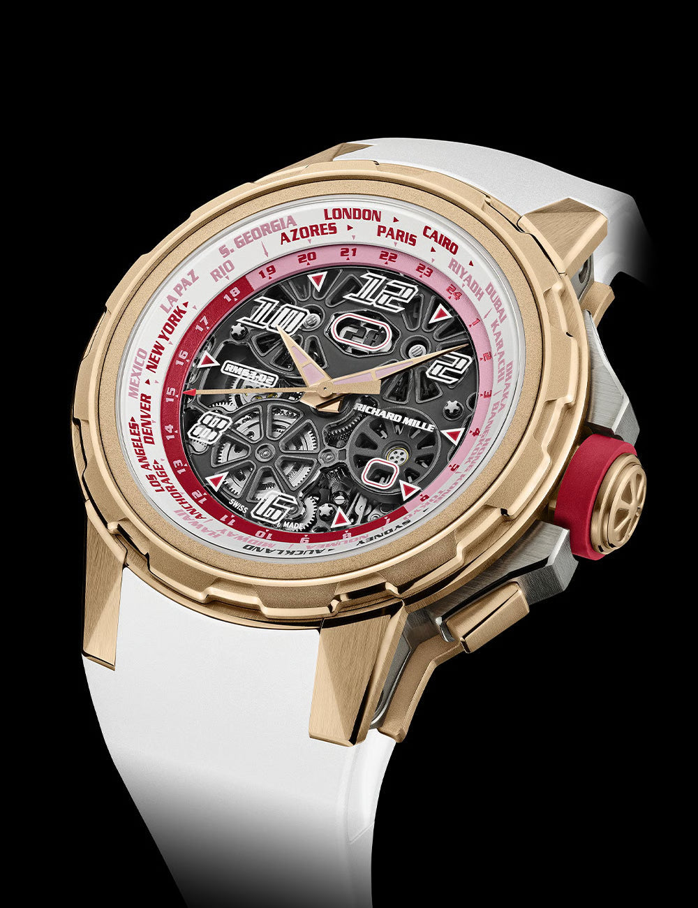 Richard Mille RM 63-02 Automatic Winding Worldtimer 