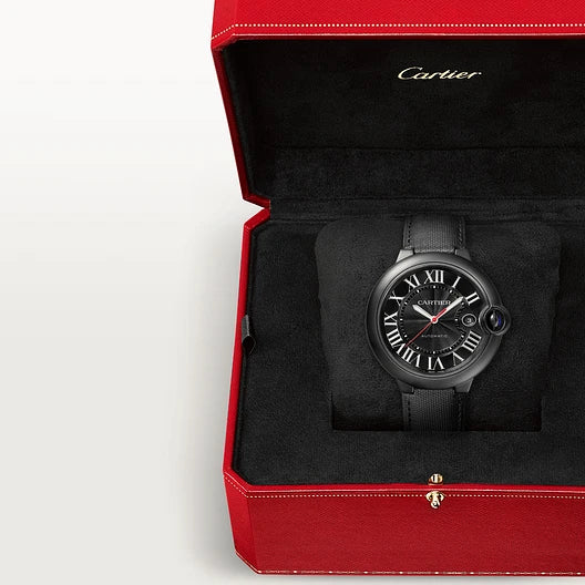 Cartier WSBB0015 BALLON BLEU CARBON WATCH 42 mm 