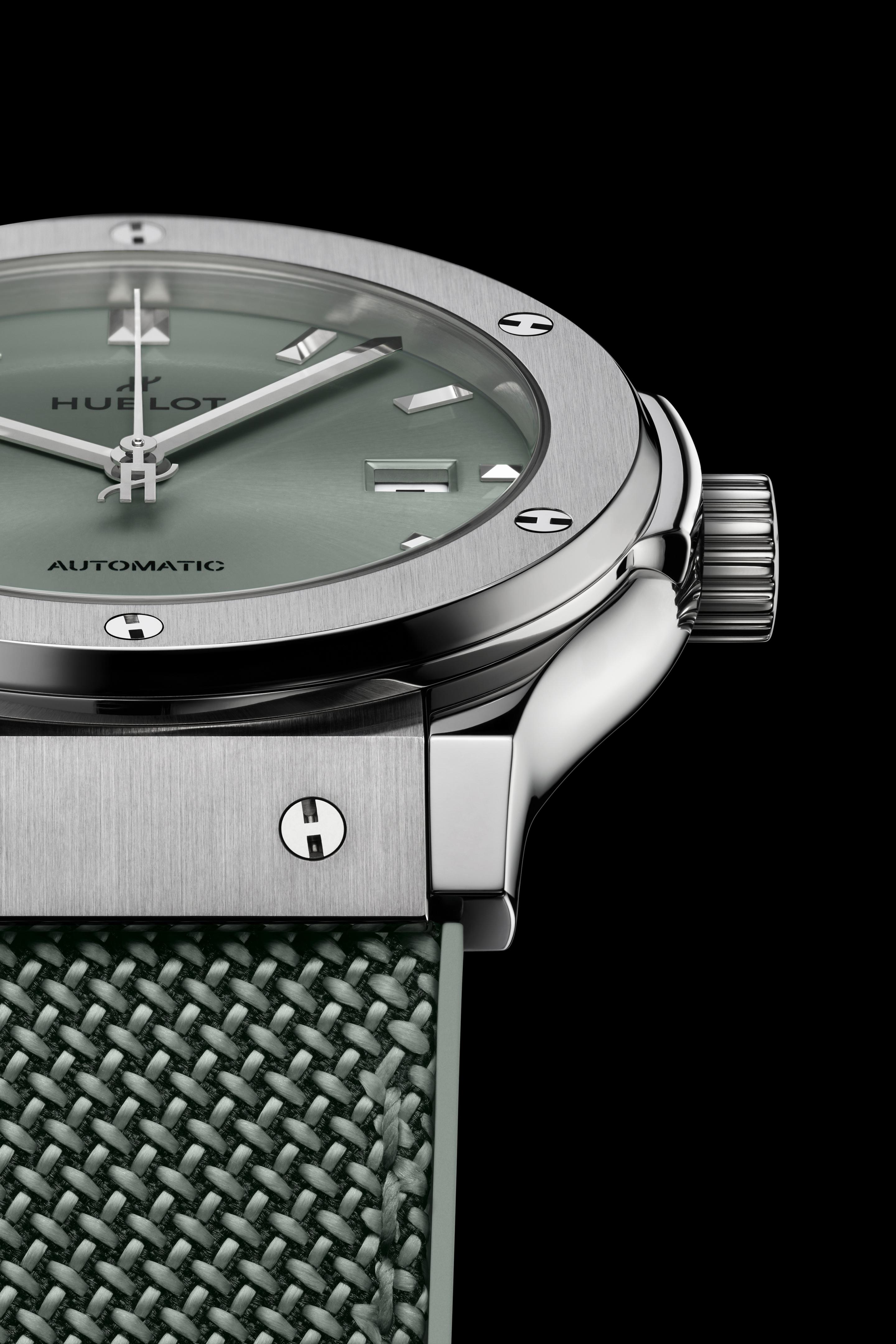 Hublot Classic Fusion Titanium Sage Green 42MM 