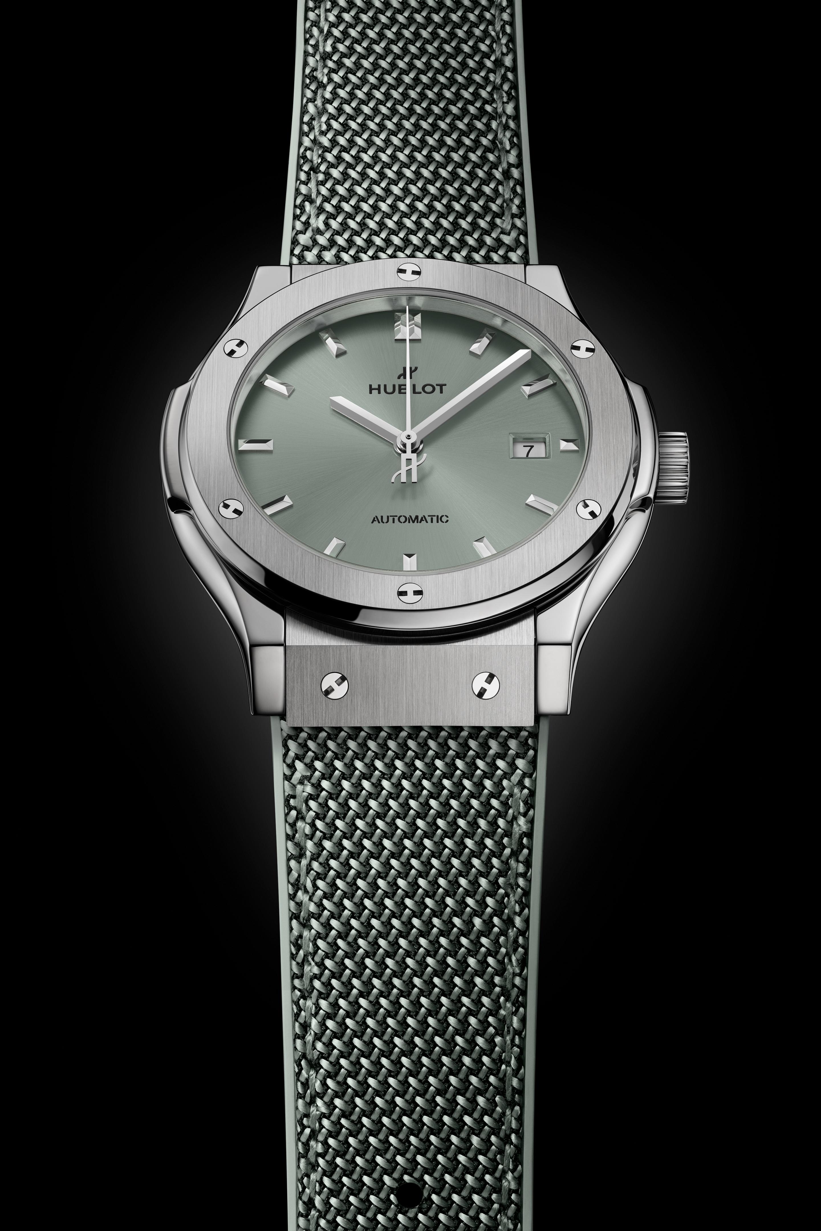 Hublot Classic Fusion Titanium Sage Green 42MM 