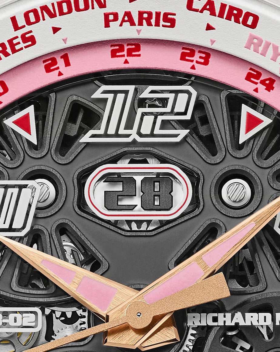 Richard Mille RM 63-02 Automatic Winding Worldtimer 