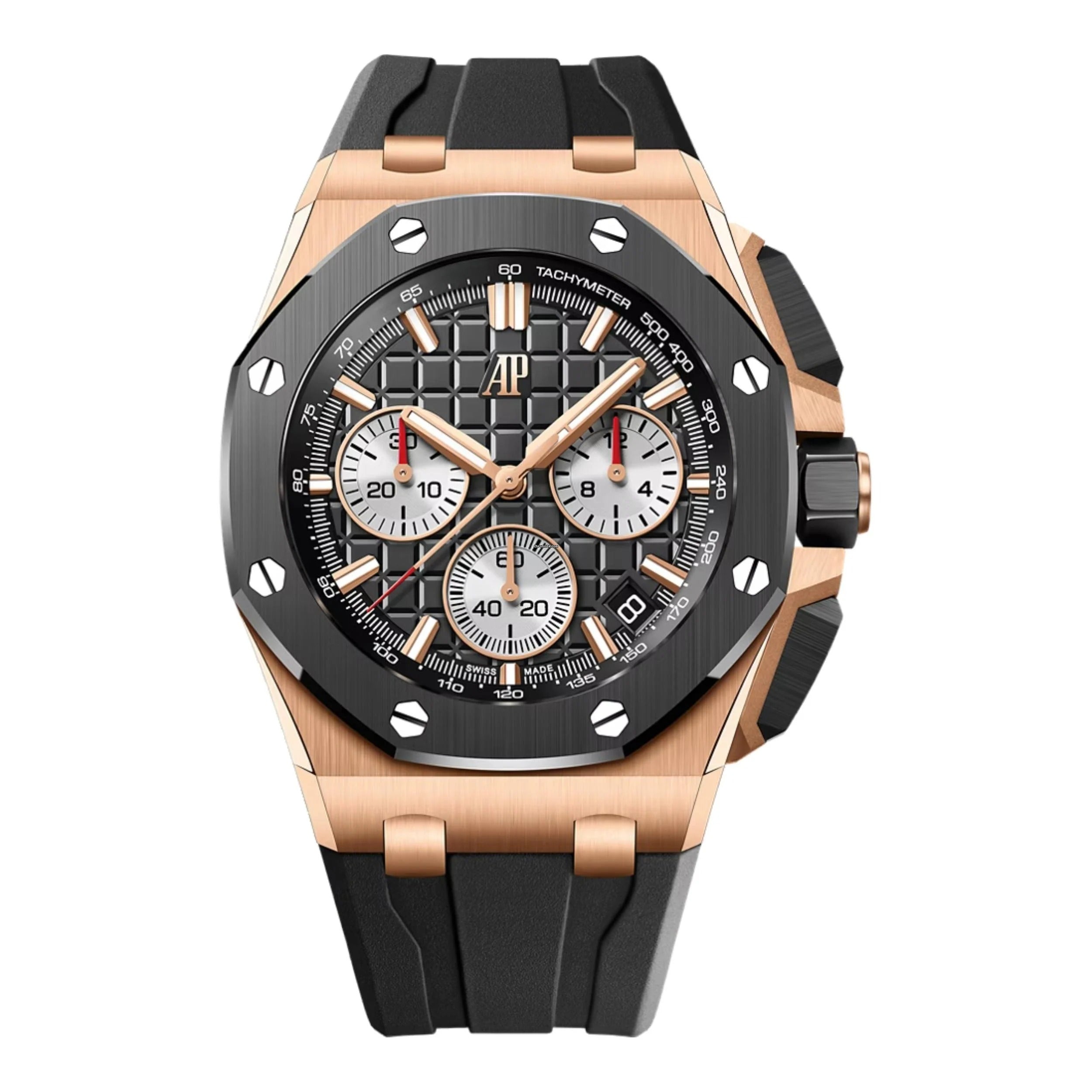 Audemars Piguet Royal Oak Pink Gold & Black Chronograph