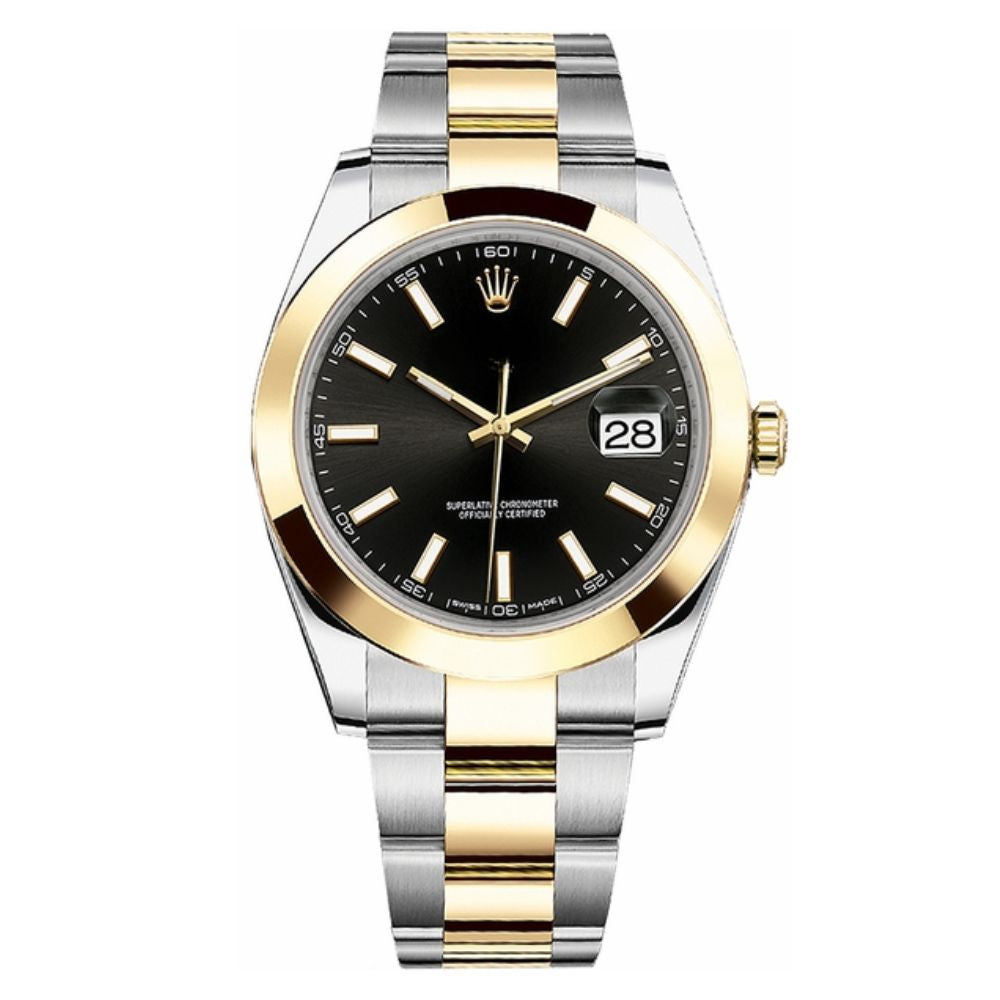 Rolex Datejust Yellow Gold Black Dial 126303